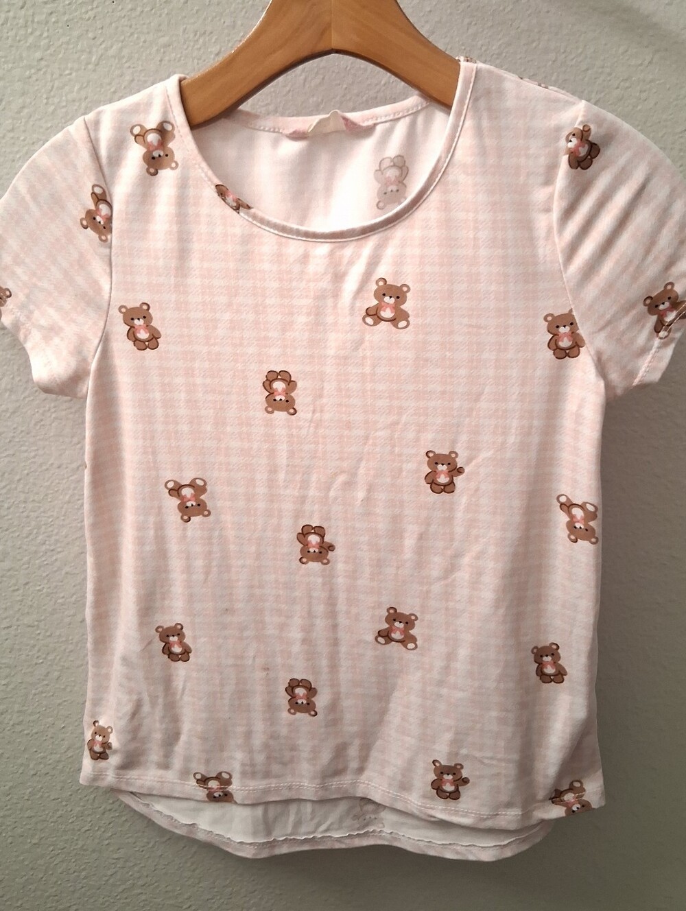 Girls Teddy Bear Top Size 12